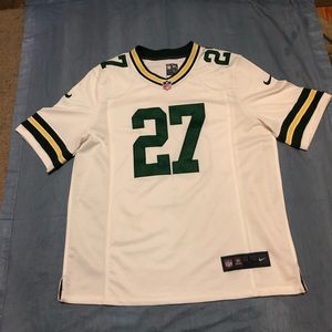 NFL Green Bay Packers Eddie Lacy vintage home stitched jersey size L